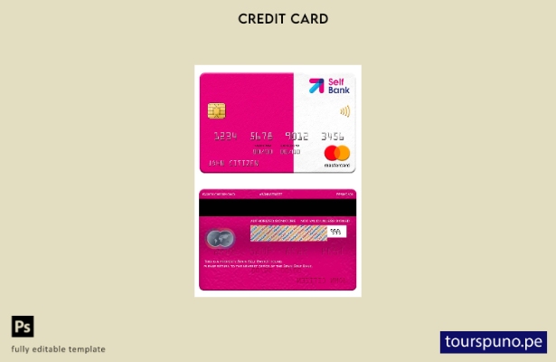 lista para imprimir plantilla mastercard Spain Self Bank
